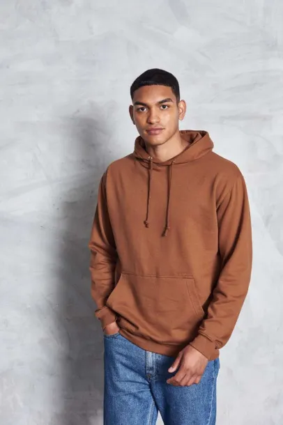  COLLEGE HOODIE - Just Hoods Caramel Toffee