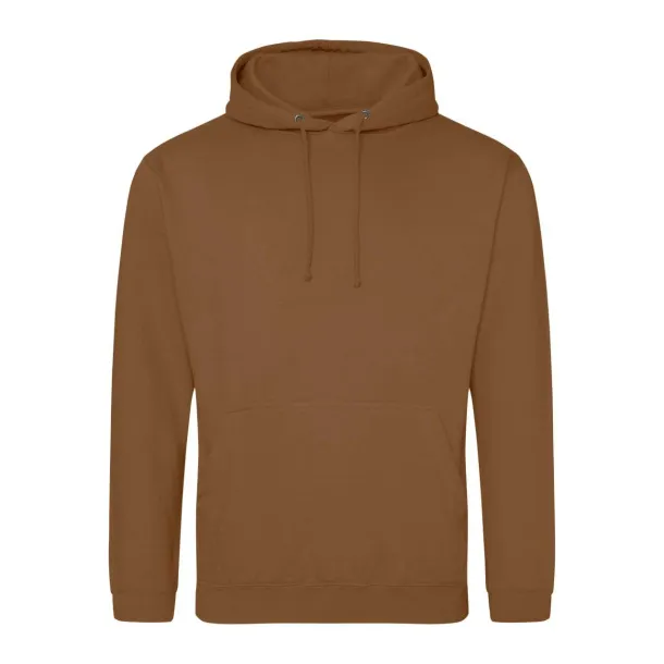  COLLEGE HOODIE - Just Hoods Caramel Toffee