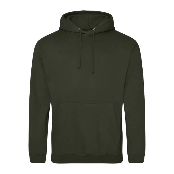  COLLEGE HOODIE - Just Hoods Combat Green