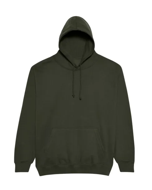  COLLEGE HOODIE - Just Hoods Combat Green