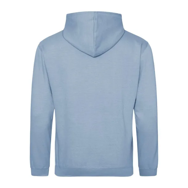  COLLEGE HOODIE - Just Hoods Dusty Blue