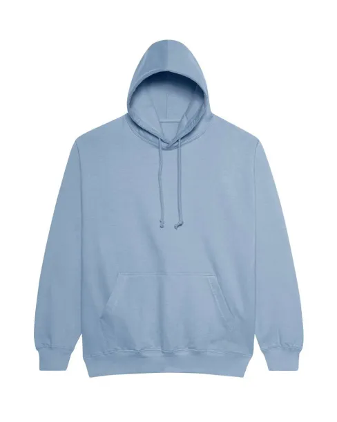  COLLEGE HOODIE - Just Hoods Dusty Blue