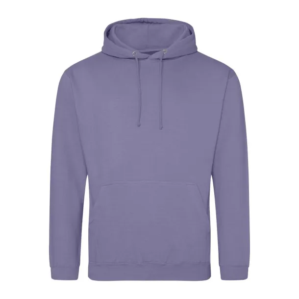  COLLEGE HOODIE - Just Hoods Dusty Purple