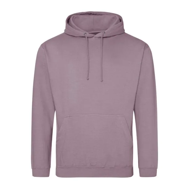  COLLEGE HOODIE - Just Hoods Dusty Purple