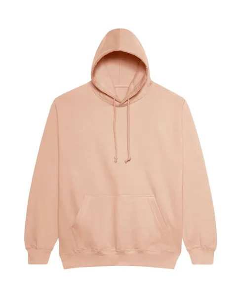  COLLEGE HOODIE - Just Hoods Peach Perfect