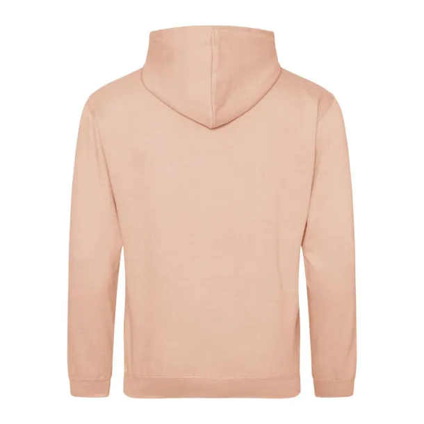  COLLEGE HOODIE - Just Hoods Peach Perfect