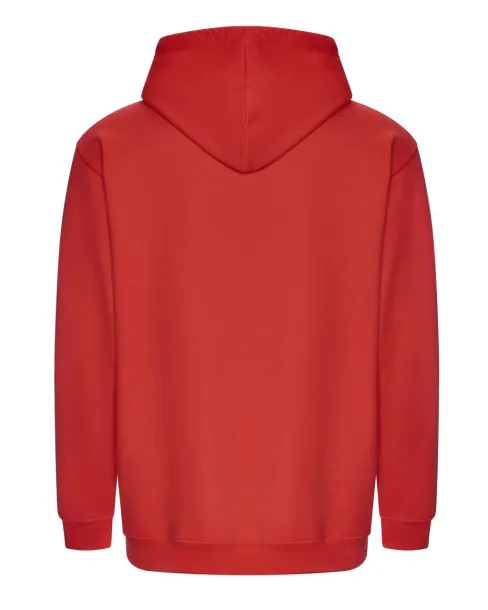  COLLEGE HOODIE - Just Hoods Soft Red