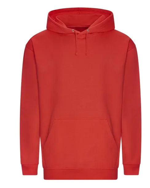  COLLEGE HOODIE - Just Hoods Soft Red