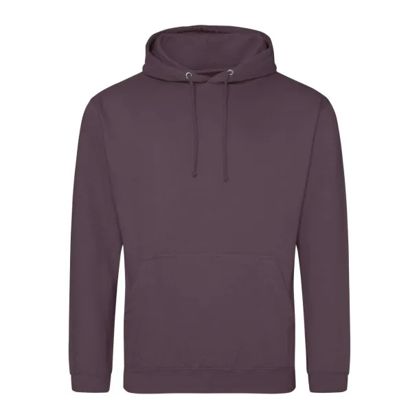  COLLEGE HOODIE - Just Hoods Wild Mulberry