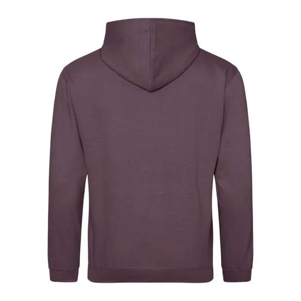  COLLEGE HOODIE - Just Hoods Wild Mulberry