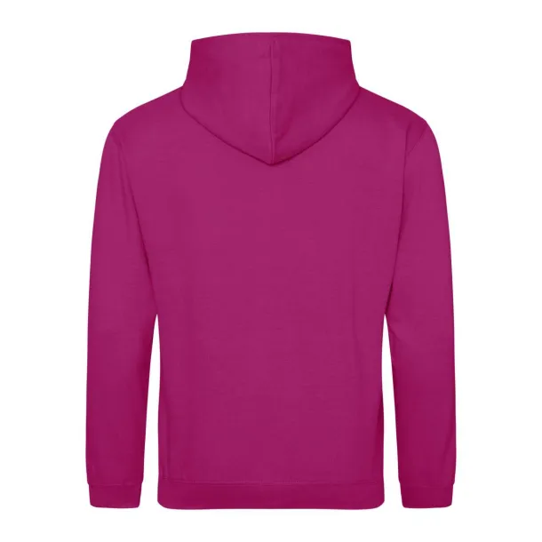  COLLEGE HOODIE - Just Hoods Festival Fuchsia