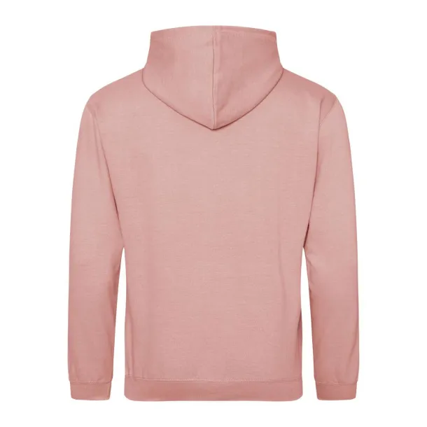  COLLEGE HOODIE - Just Hoods Dusty Pink