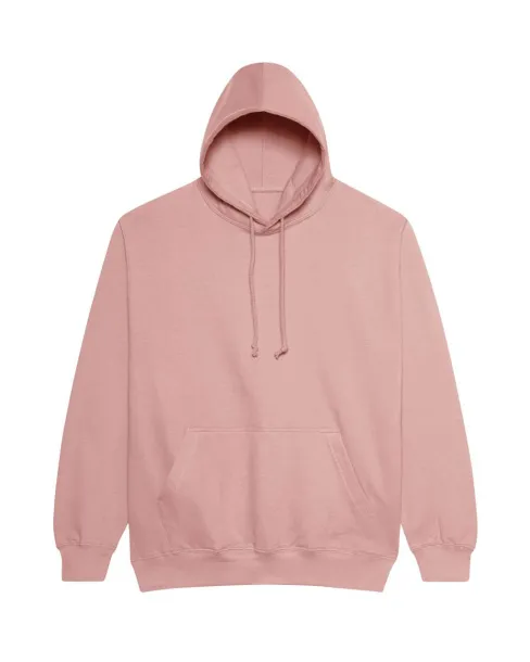  COLLEGE HOODIE - Just Hoods Dusty Pink