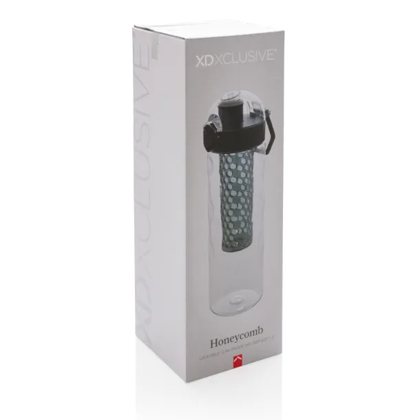  Honeycomb lockable leak proof infuser bottle - XD Xclusive Black 