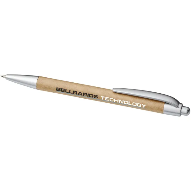 Tiflet recycled paper ballpoint pen Brown