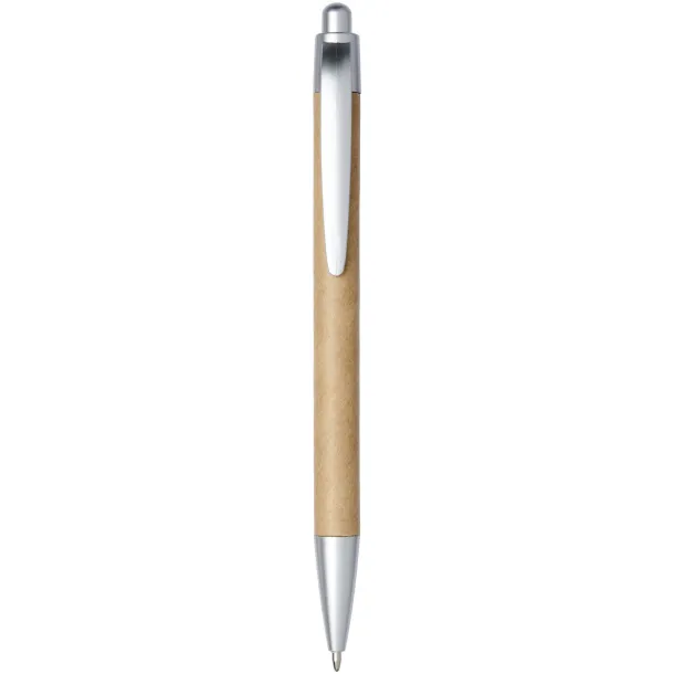 Tiflet recycled paper ballpoint pen - Unbranded Brown