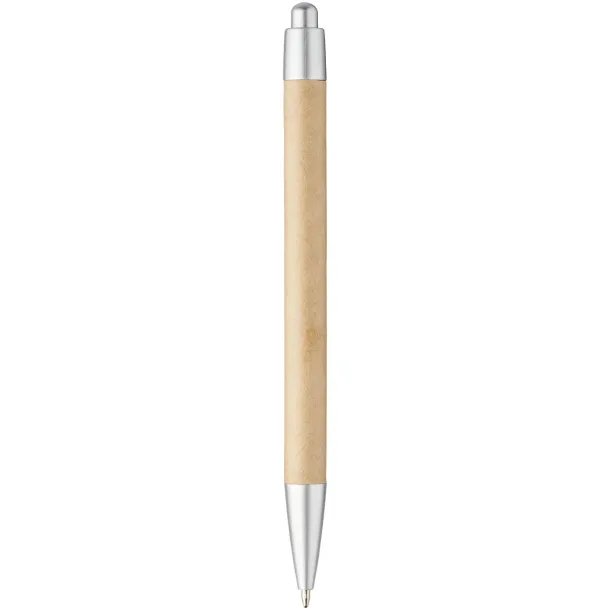 Tiflet recycled paper ballpoint pen - Unbranded Brown