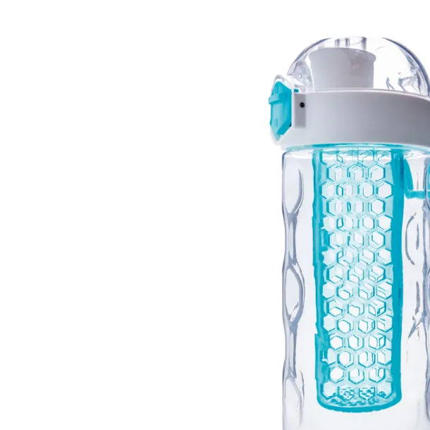  Honeycomb lockable leak proof infuser bottle - XD Xclusive Turquoise 