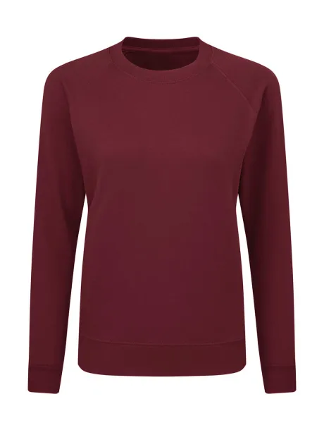  Ženski raglan pulover, 280 g/m² - SG burgundac