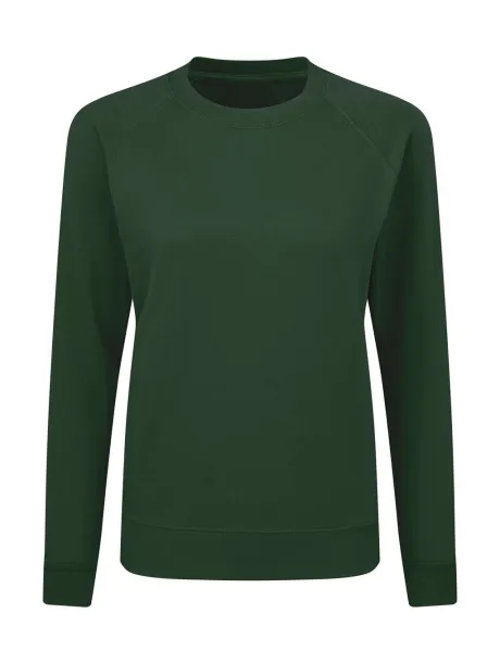  Ladies' Raglan Sweat - SG Bottle Green