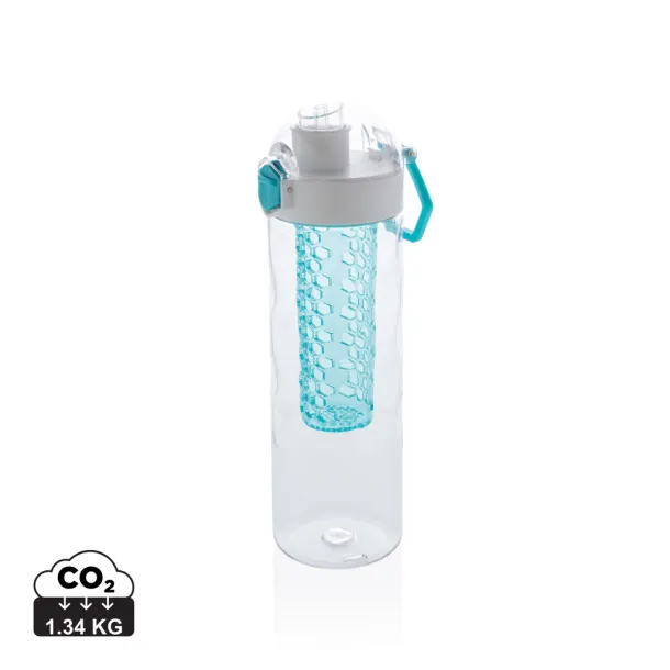  Honeycomb lockable leak proof infuser bottle - XD Xclusive Turquoise 