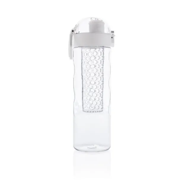  Honeycomb lockable leak proof infuser bottle - XD Xclusive White 