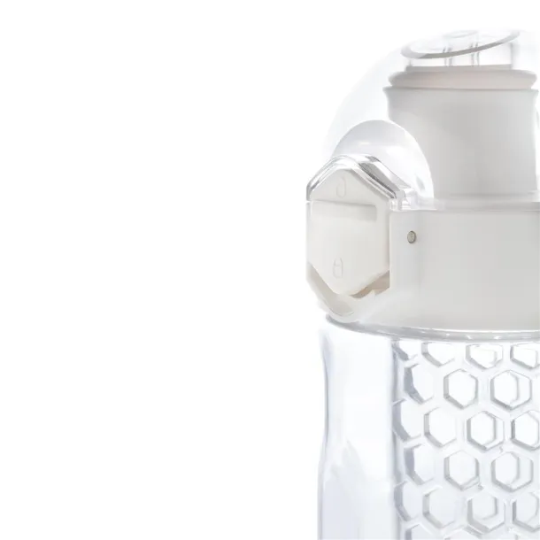  Honeycomb lockable leak proof infuser bottle - XD Xclusive White 