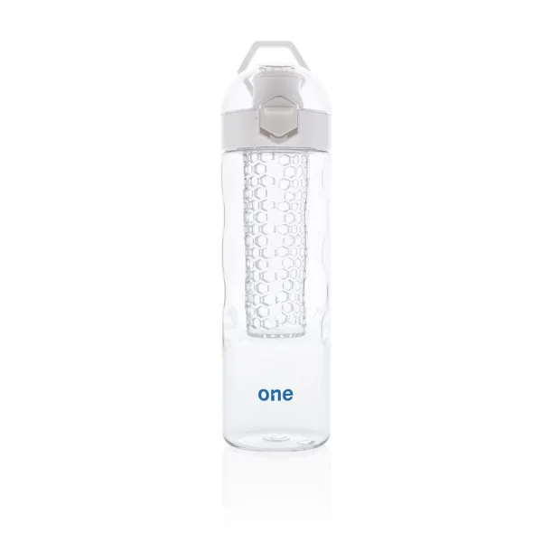  Honeycomb lockable leak proof infuser bottle - XD Xclusive White 