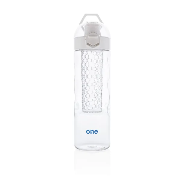  Honeycomb lockable leak proof infuser bottle - XD Xclusive White 