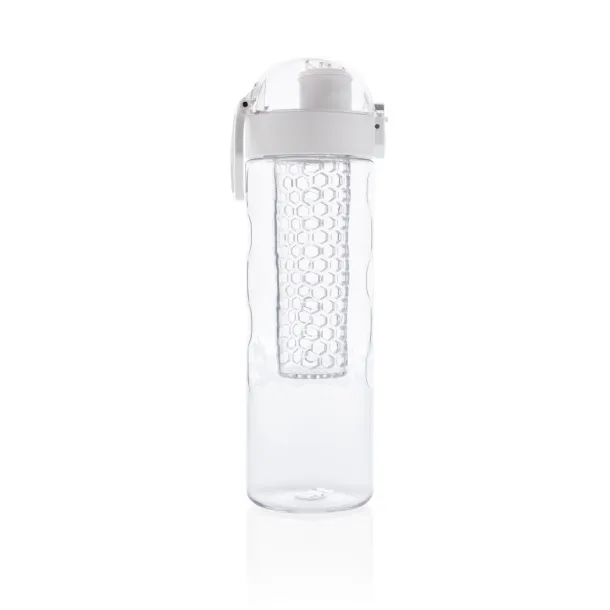  Honeycomb lockable leak proof infuser bottle - XD Xclusive White 