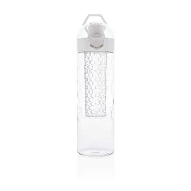  Honeycomb lockable leak proof infuser bottle - XD Xclusive White 