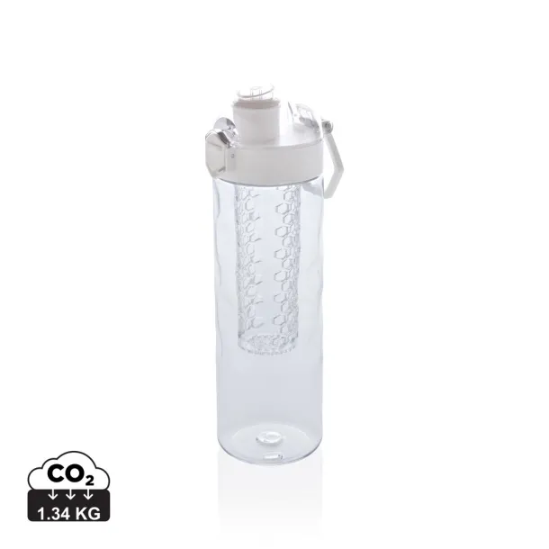  Honeycomb lockable leak proof infuser bottle - XD Xclusive White 