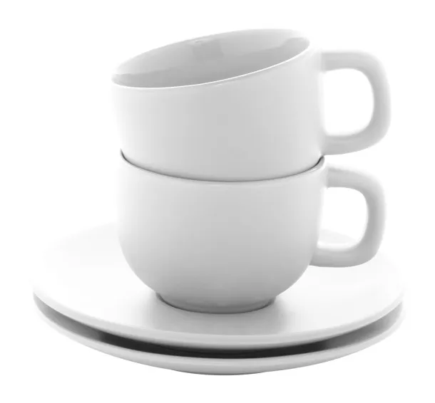 Caturra Plus set šalica za cappuccino, 200 ml Bijela