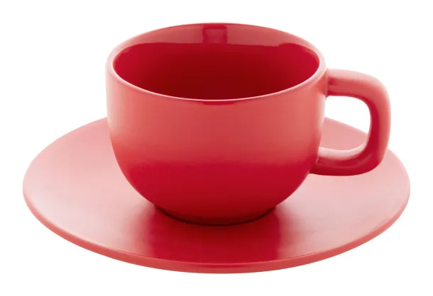 Caturra Plus set šalica za cappuccino, 200 ml Crvena