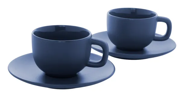 Caturra Plus cappuccino cup set Dark blue