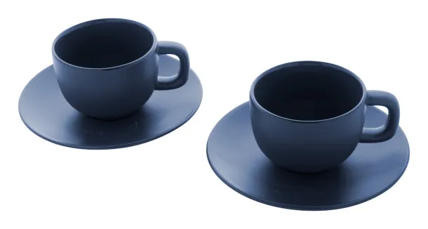 Caturra Plus cappuccino cup set Dark blue