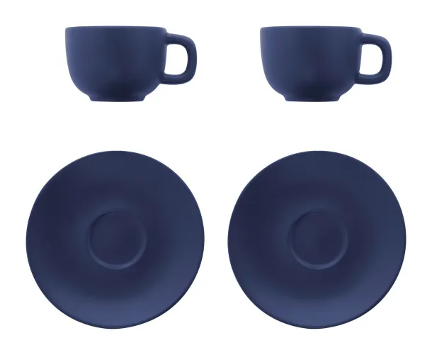 Caturra Plus cappuccino cup set Dark blue