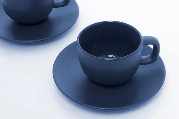 Caturra Plus cappuccino cup set Dark blue