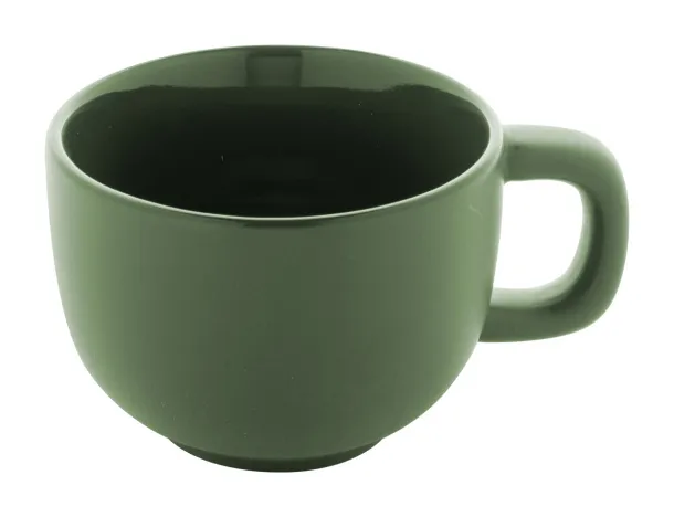 Caturra Plus cappuccino cup set Green