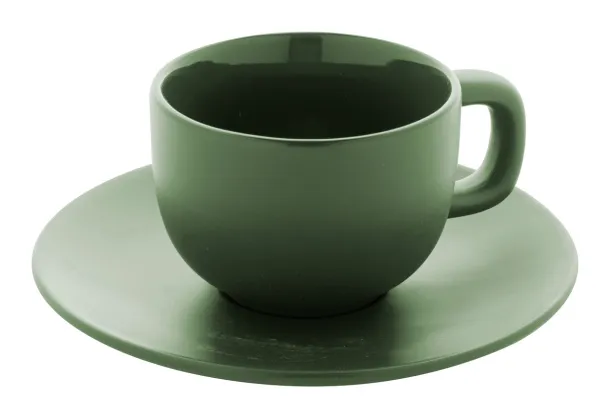 Caturra Plus cappuccino cup set Green