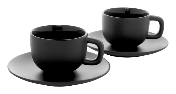 Caturra Plus cappuccino cup set Black