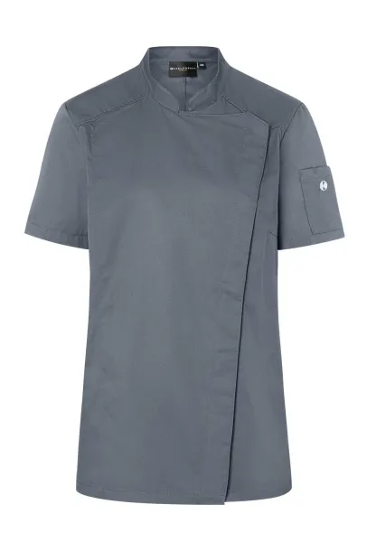  Short-Sleeve Ladies' Chef Jacket Modern-Look - Karlowsky Anthracite