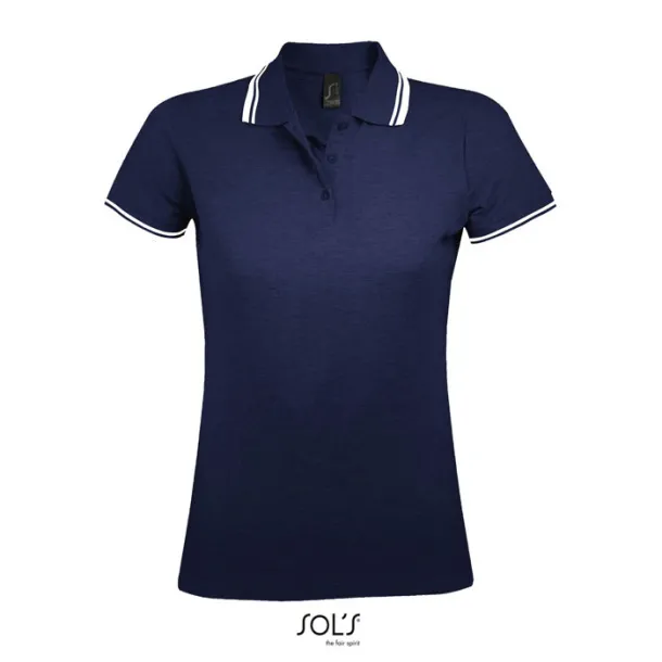 PASADENA WOMEN PASADENA women polo 200g French Navy French Navy