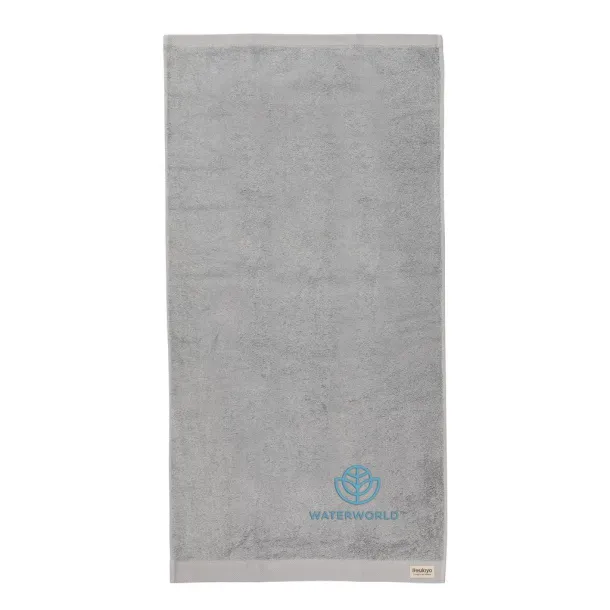 Ukiyo Sakura AWARE™ 500 gsm bath towel 50 x 100cm - Ukiyo Grey 