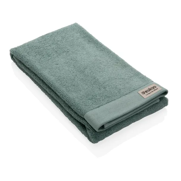 Ukiyo Sakura AWARE™ 500 gsm bath towel 50 x 100cm - Ukiyo Green 