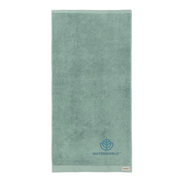 Ukiyo Sakura AWARE™ 500 gsm bath towel 50 x 100cm - Ukiyo Green 