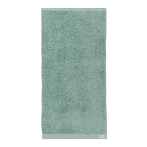 Ukiyo Sakura AWARE™ 500 gsm bath towel 50 x 100cm - Ukiyo Green 