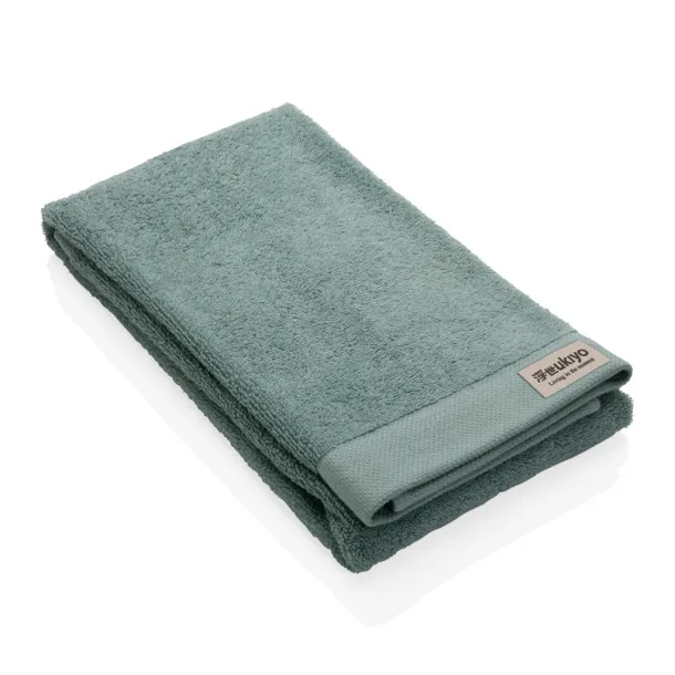 Ukiyo Sakura AWARE™ 500 gsm bath towel 50 x 100cm - Ukiyo Green 