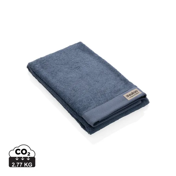 Ukiyo Sakura AWARE™ 500 gsm bath towel 50 x 100cm - Ukiyo blue 