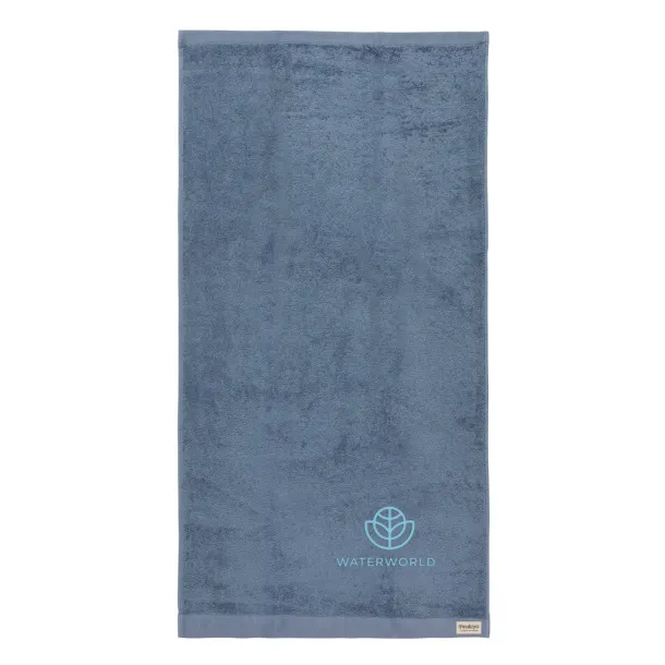 Ukiyo Sakura AWARE™ 500 gsm bath towel 50 x 100cm - Ukiyo Plava 
